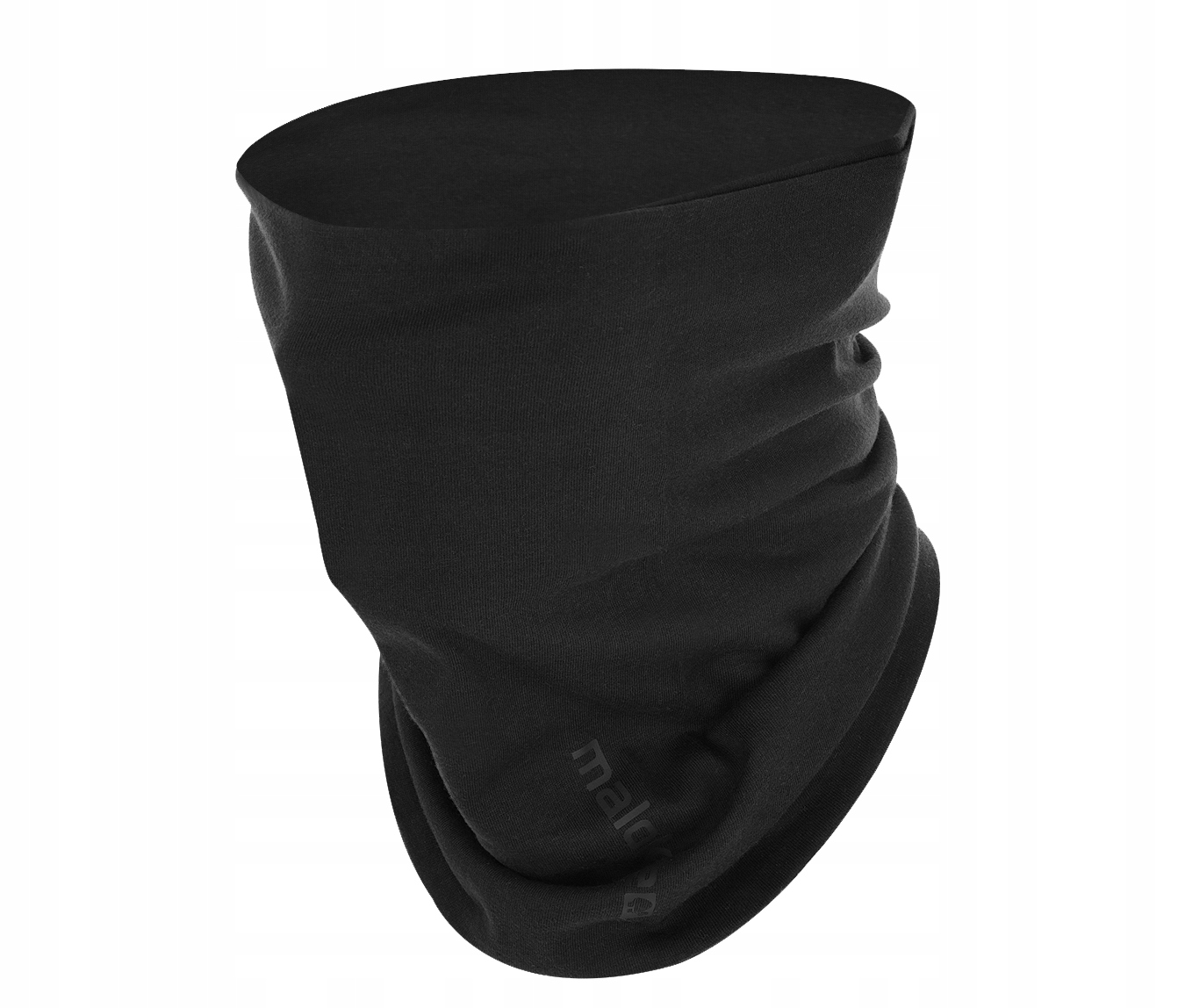 

komin bawełniany, czarny, oddychający. Maloka