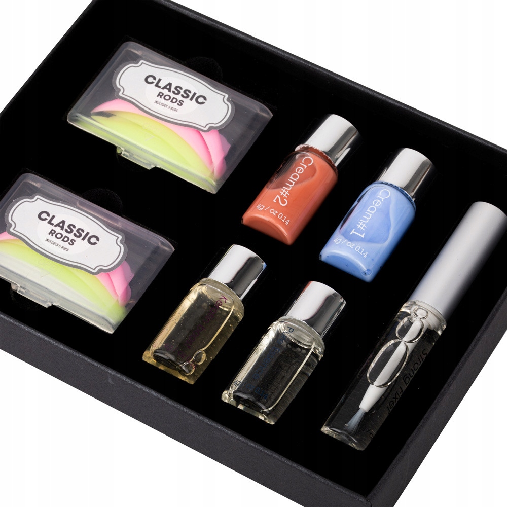 Zestaw do liftingu i laminacji rzęs Fall in the Volume Strong Fixer