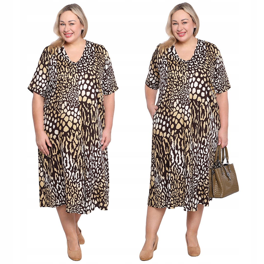 Šaty s leopardím vzorem 62