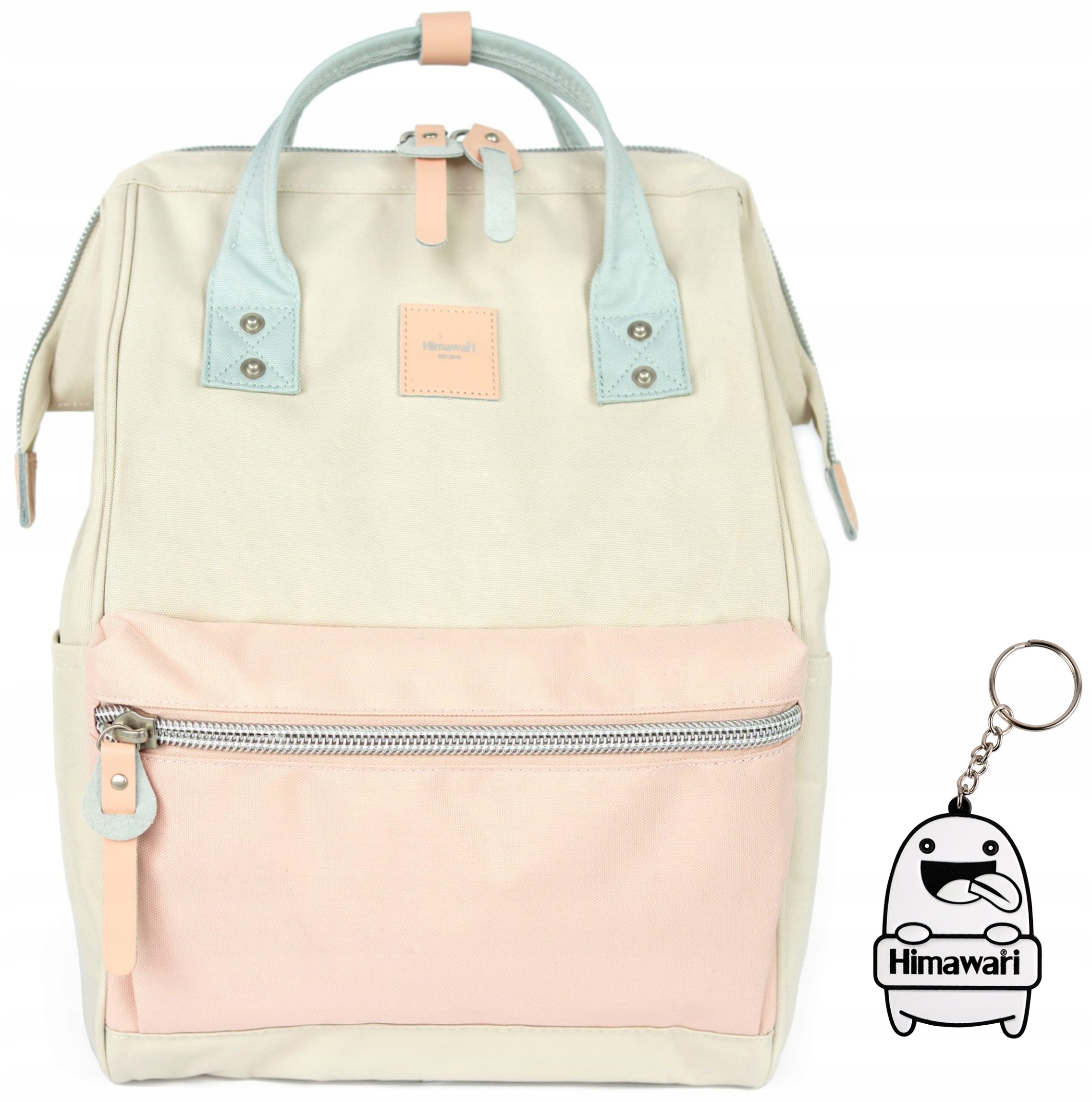 Batoh Himawari Candy M multifunkční Usb stojan, prostorný, Ecru