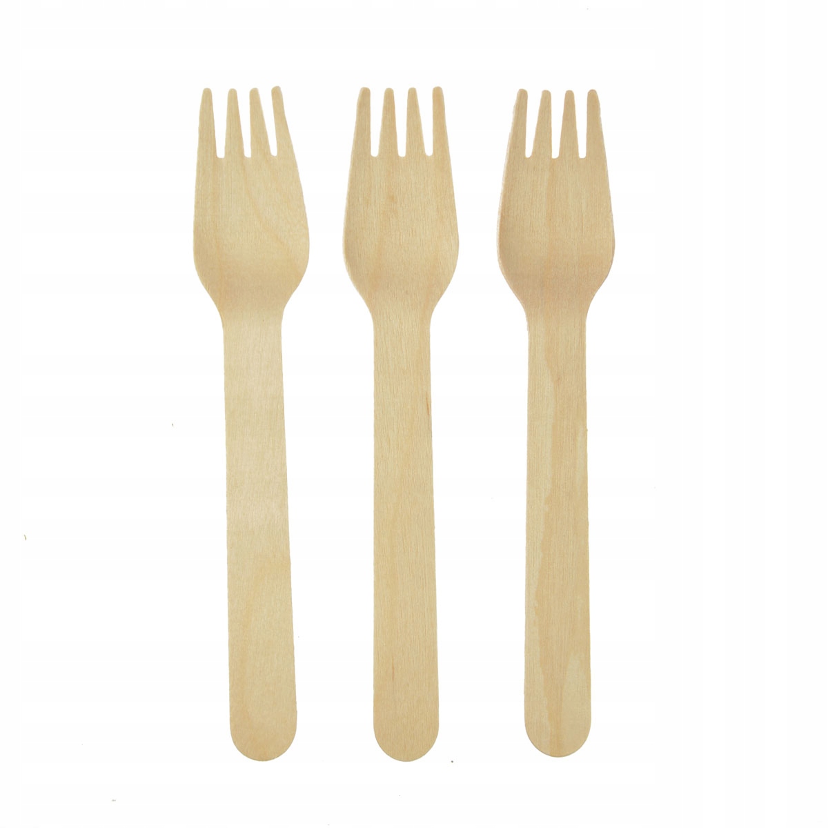 Widelce drewniane (100 szt.) - FSC 100%