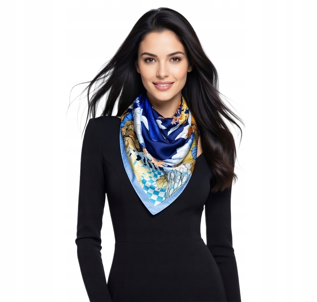 Hedvábný Šátek 100% Přírodní Hedvábí Morušová Značka Kvalita