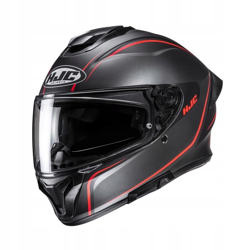 Motocyklová Prilba Hjc C71 Quez Black Red L