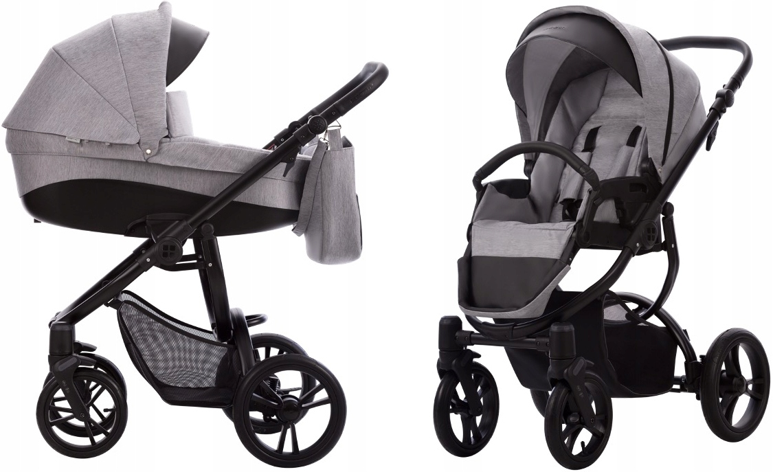 BEBETTO HOLLAND WÓZEK DZIECIĘCY - ZESTAW 3W1 Liczba kół 4