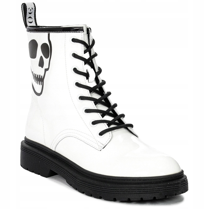 Trzewiki botki glany buty GOE II2N4048 białe r.38