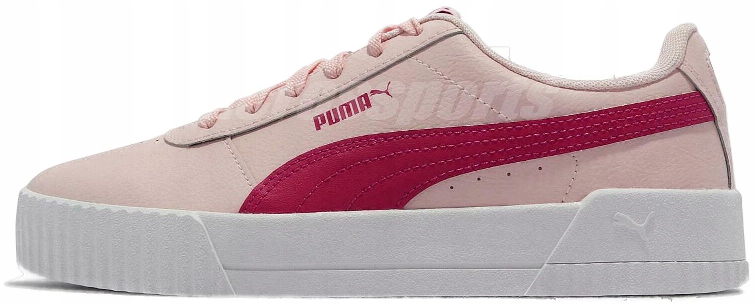 Puma Carina L Dámské sportovní boty Růžové kožené tenisky Tenisky vel. 37