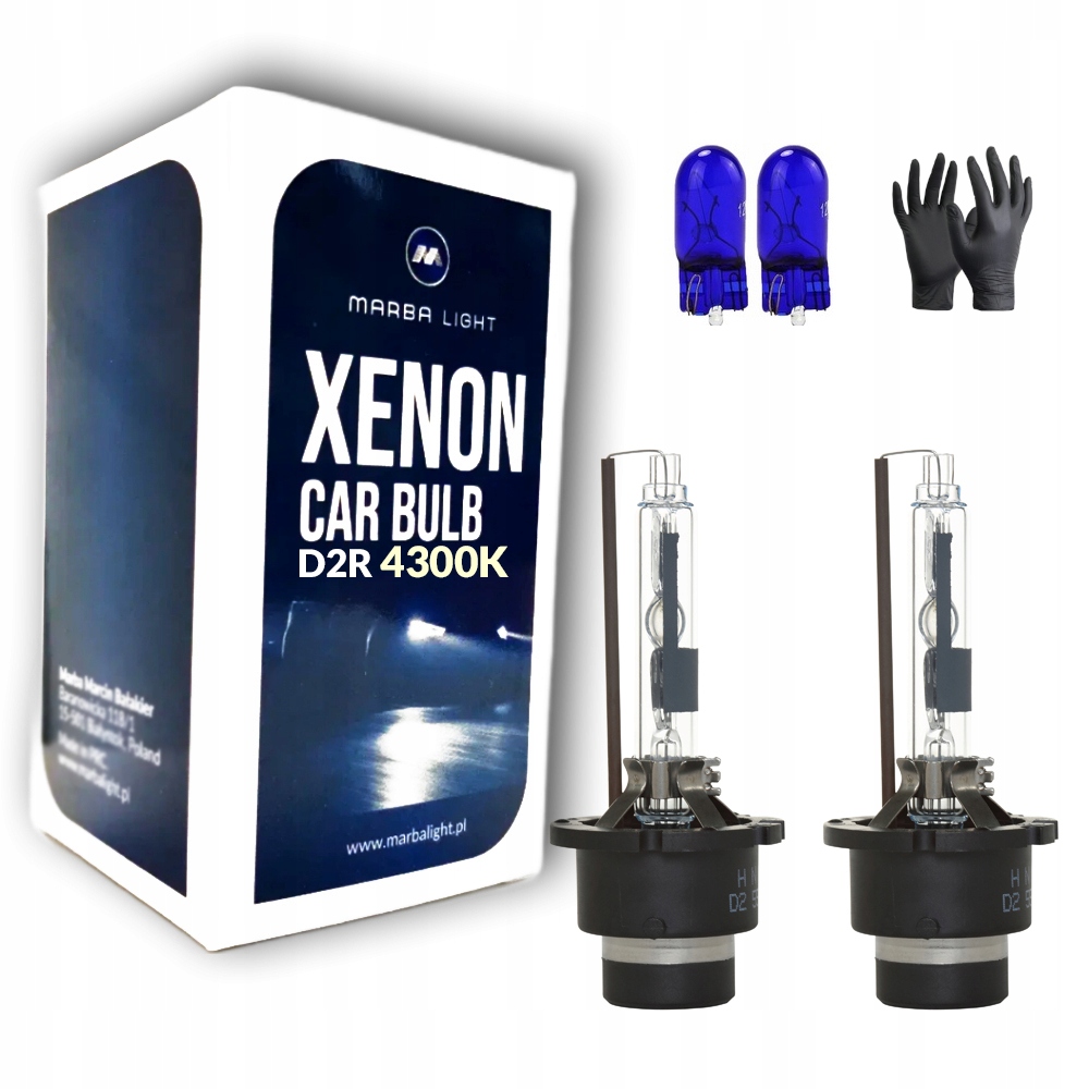

2x Żarniki D2R Xenon 35W 4300K Marba Homologacja