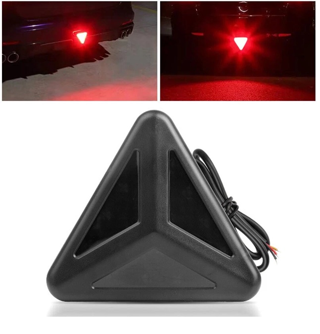LAMPA TYŁ STOP TRZECIE ŚWIATŁO STOPU UNIWERSALNE CZARNE MOCNE F1