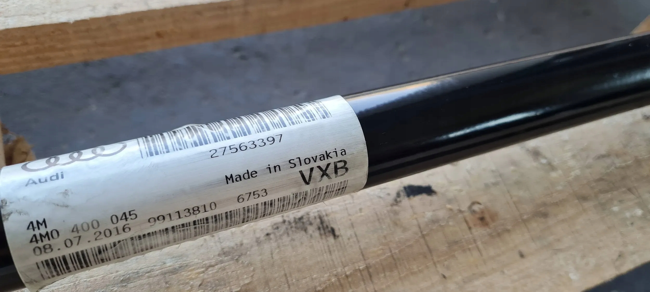 Q7 4M II stabilizer rod STABILIZATOR front front 4M0400045