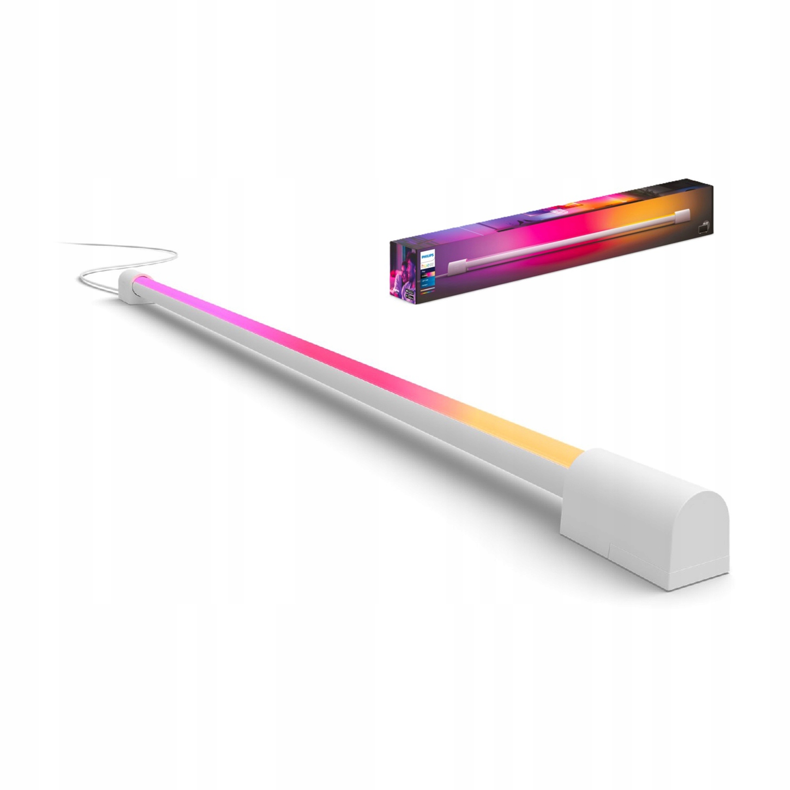 Stolová Led lampa Play Tube Lineárna Gradient 17,4W Cct Rgb Philips Hue