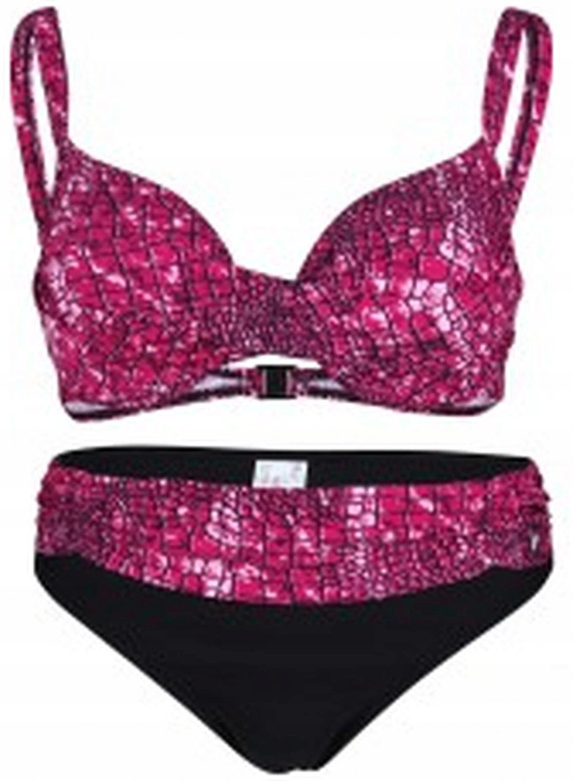Dámské dvoudílné plavky bikiny s kosticemi York Snake 1-L, C-Cup 13612/4