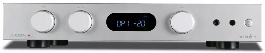 WZMACNIACZ STEREOFONICZNY AUDIOLAB 6000A SREBRNY