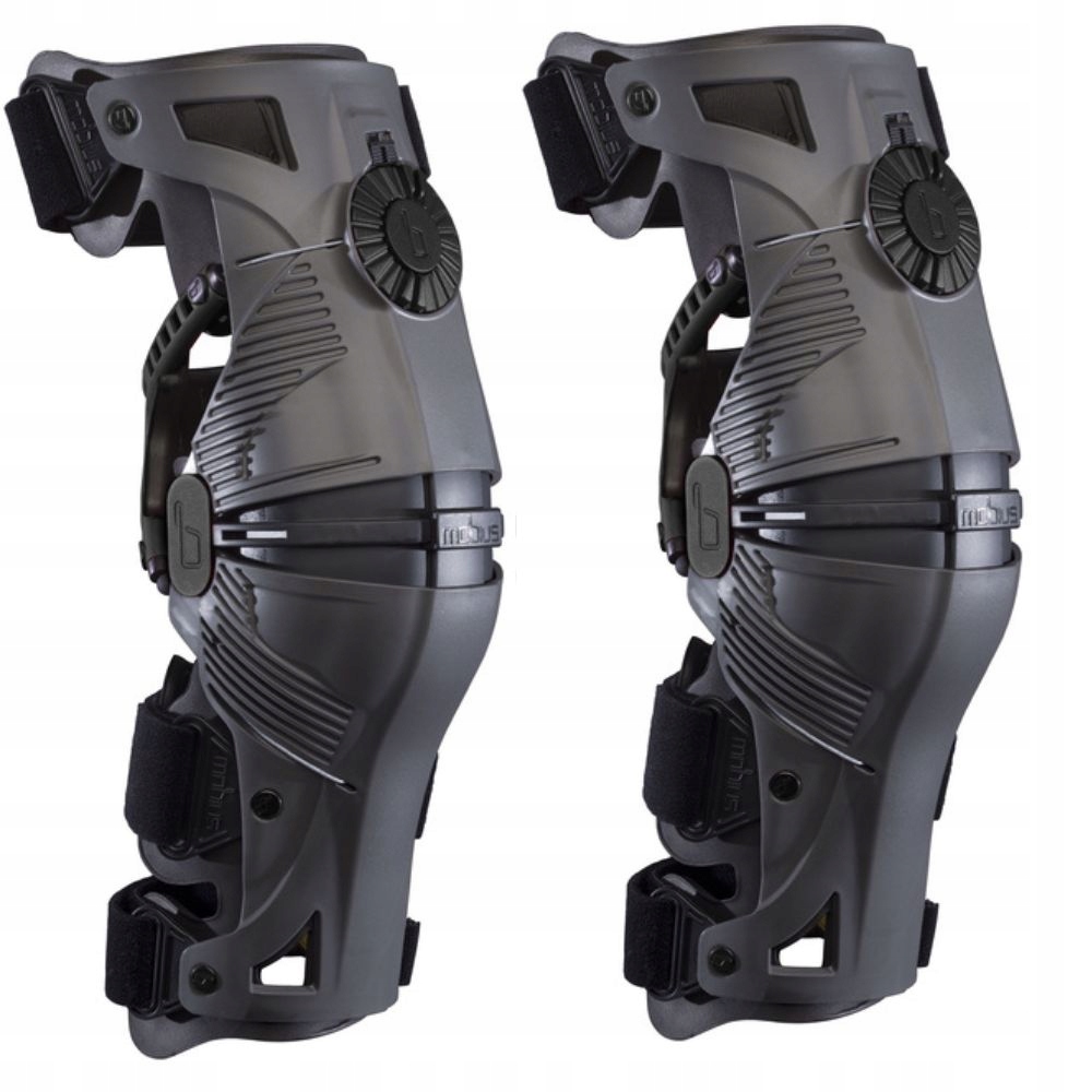 Ortézy Kolien Chrániče Na Kolená Čierno-šedé Mobius X8 Gray/black L