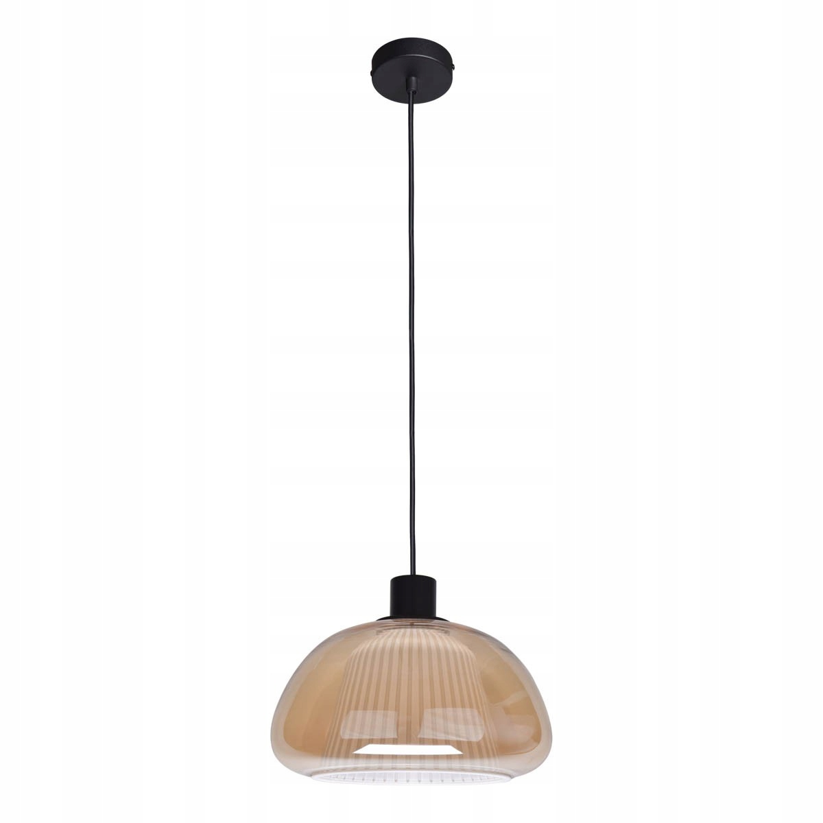 Apiro PND-84638-BK-AMB Štýlové závesné svietidlo