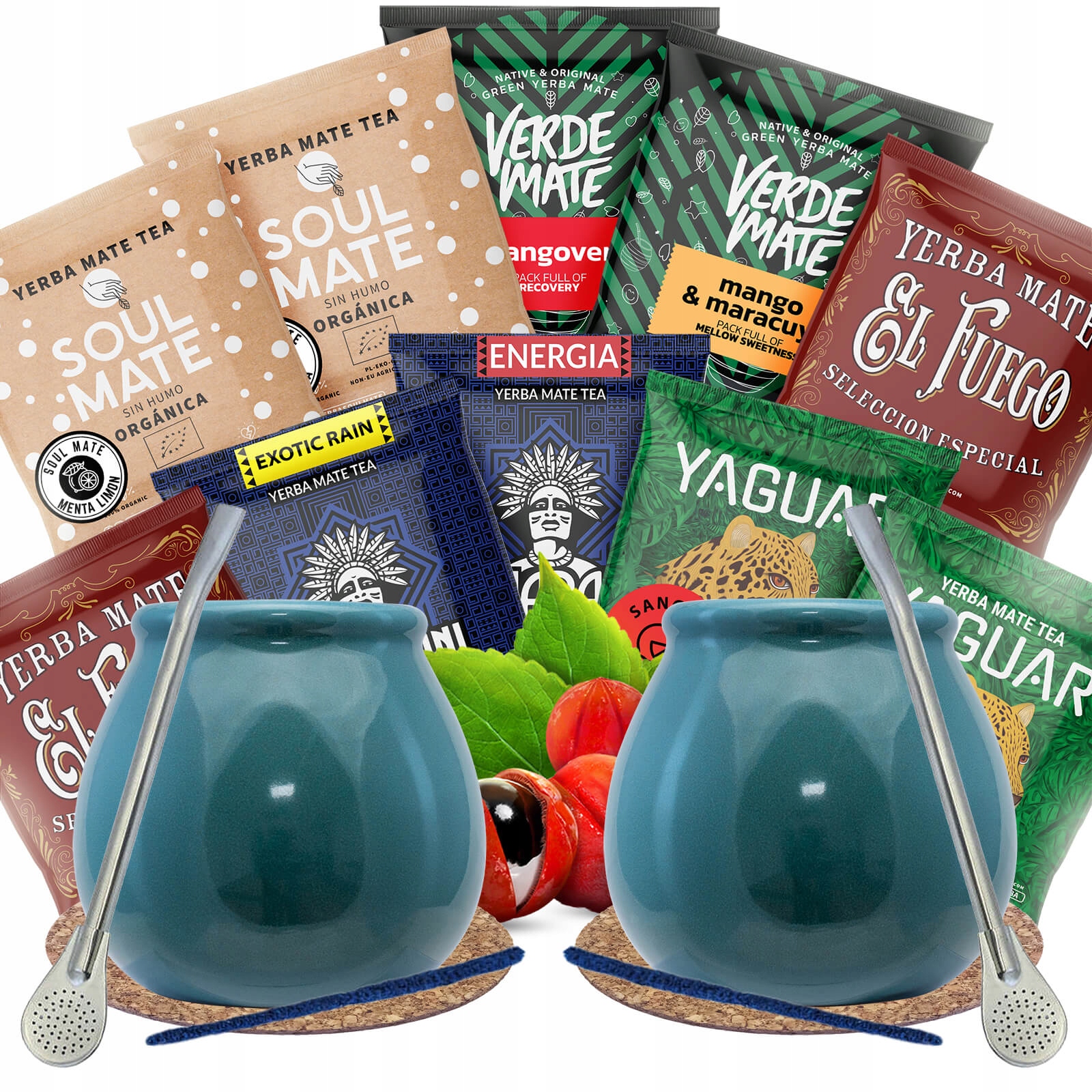 Sada 500g Yerba Mate 10 x 50 g pro dva
