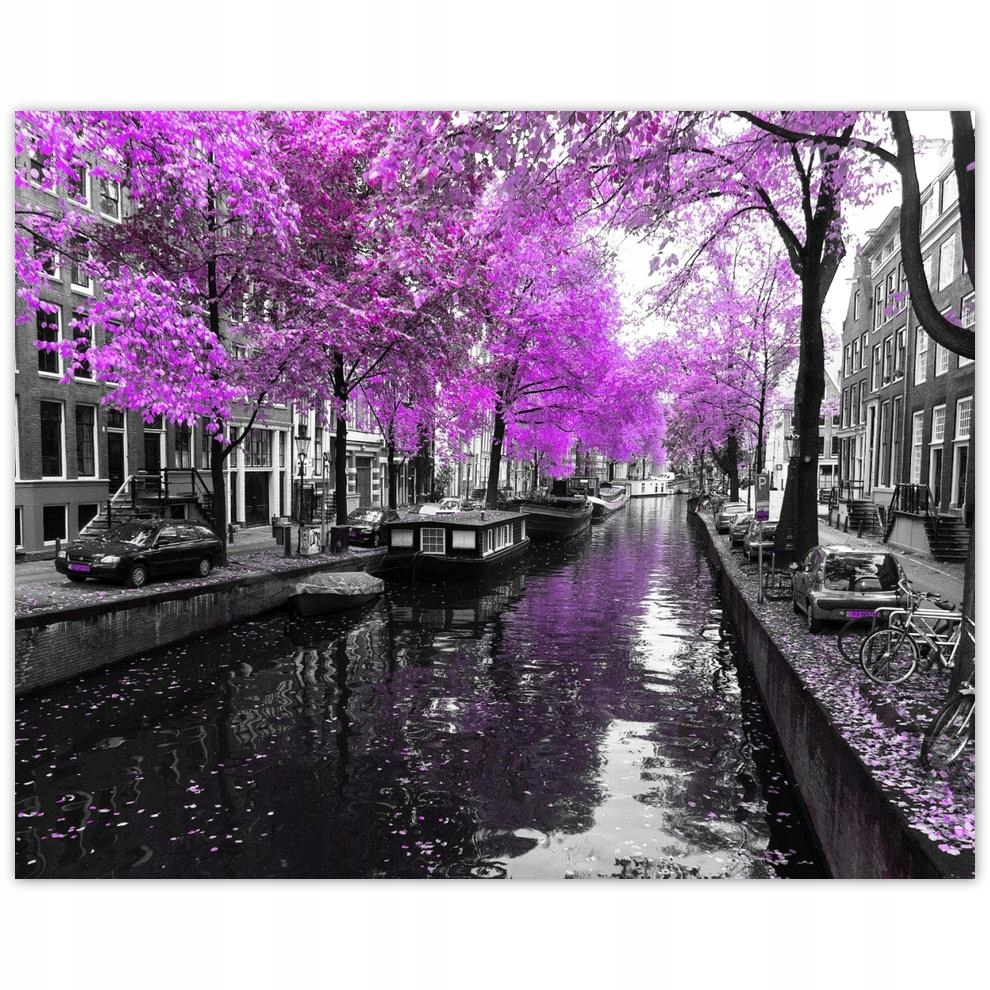 

Plakat 50x40 Holenderski pejzaż Rzeka