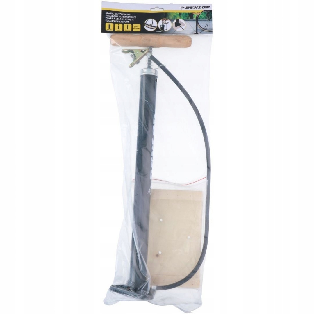 POMPKA PODŁOGOWA ROWEROWA SAMOCHODOWA DUNLOP 6 BAR RETRO Marka Dunlop