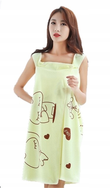 Seksowny Wygodny Ręcznik Szlafrok Kąpielowy