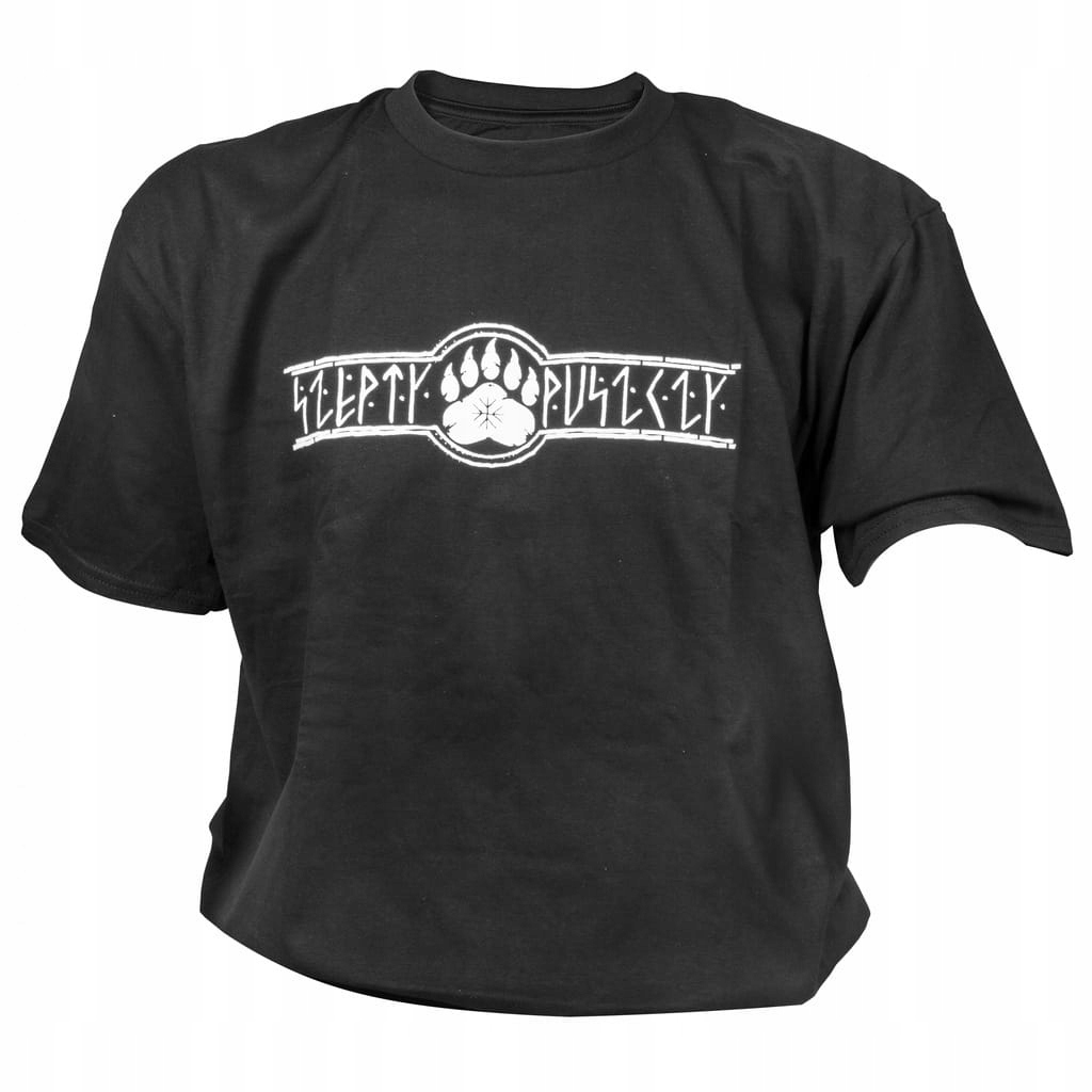 Koszulka Męska T-shirt TigerWood Szepty Puszczy XL Czarna