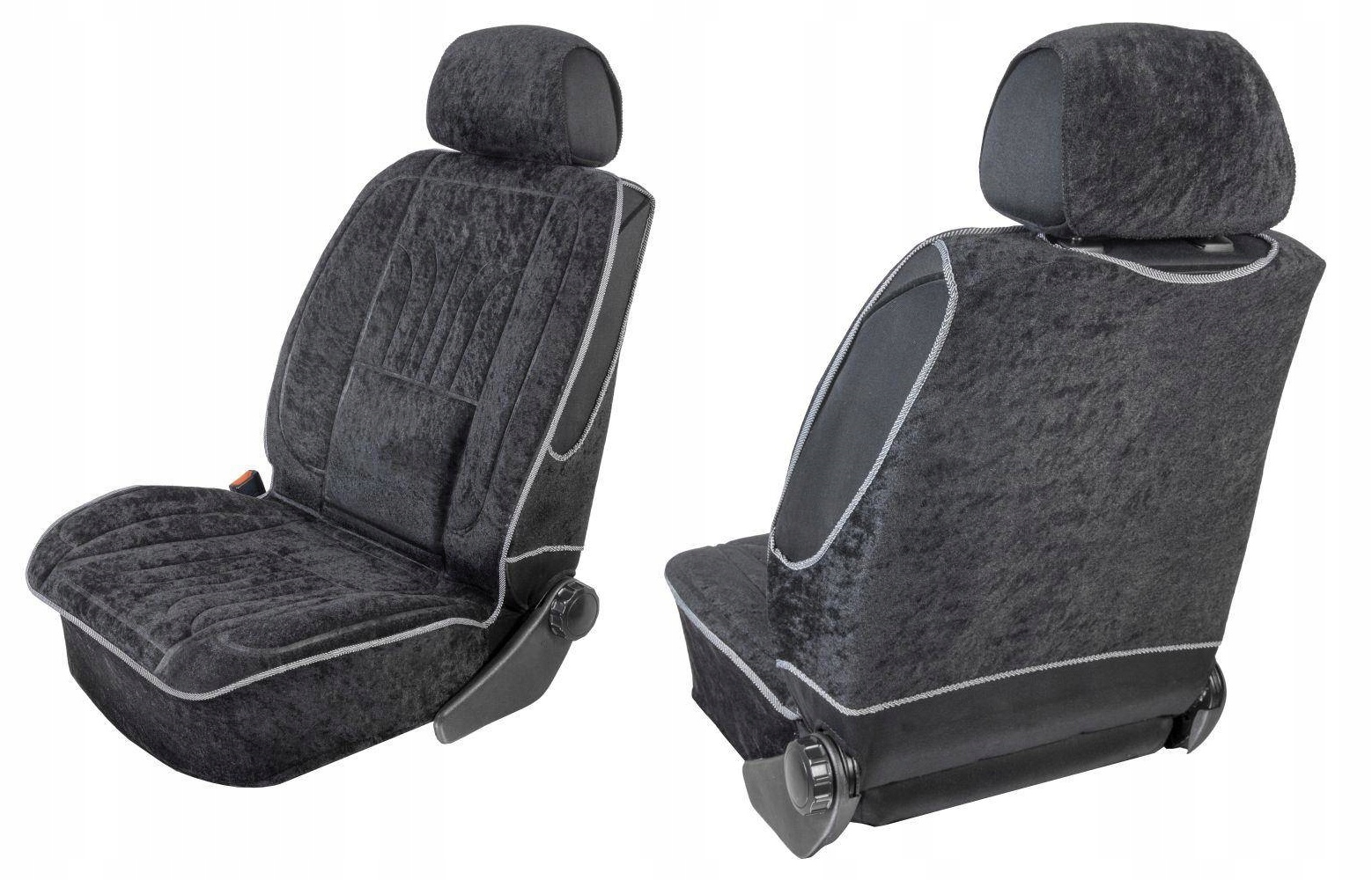 POKROWIEC ANATOMICZNY MATA PROFILOWANA NA FOTEL Materiał materiał tapicerski poliester welur