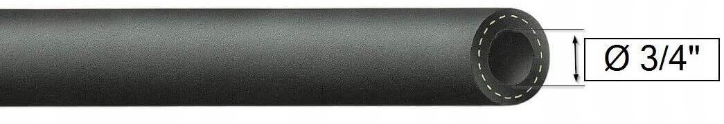 WĄŻ OGRODOWY LUX 3/4' WĘŻE 20 M WZMOCNIONY Marka Irma