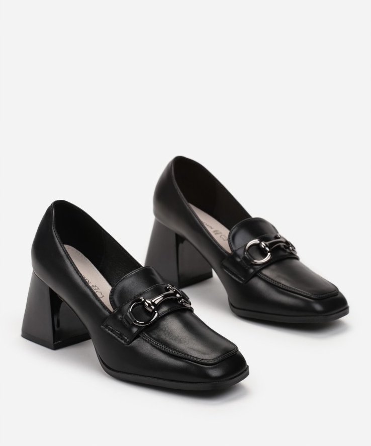 CZARNE PÓŁBUTY SKÓRA GOODIN FL412 Cisara R 38 Marka inna