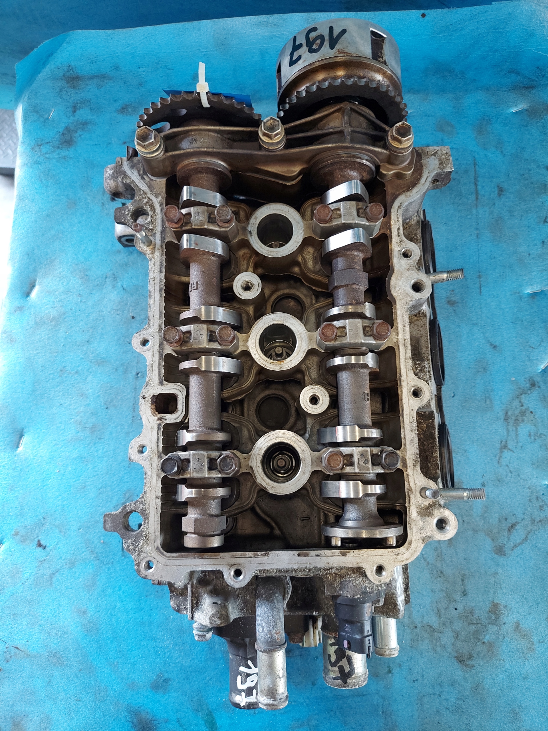 head. YARIS 2009 R 1.0 VVTI 1KRFE