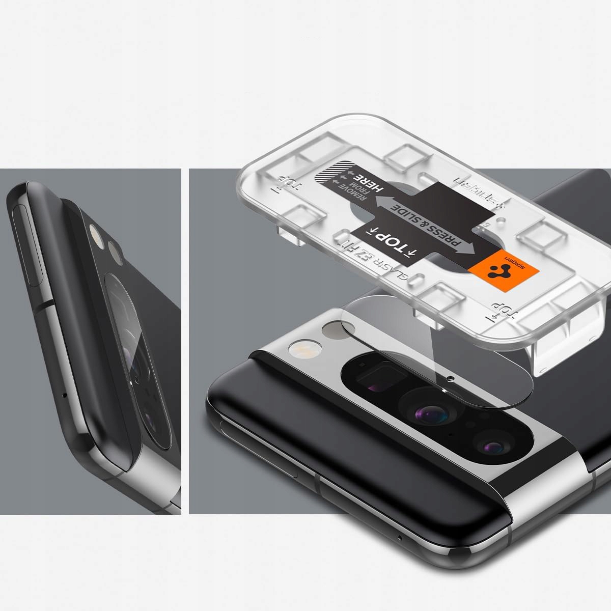 Szkło osłona na obiektyw Spigen do Google Pixel 8 Pro, ochrona na aparat Dedykowany model Pixel 8 Pro