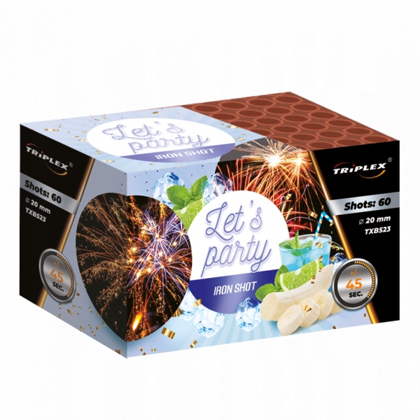 

Fajerwerki 60str wyrzutnia idealna na pokaz wesele