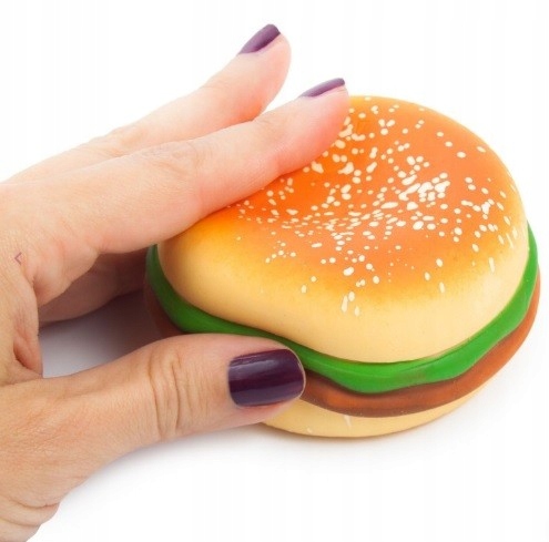 GNIOTEK HAMBURGER ANTYSTRESOWY SQUISHY SOFT BALL Materiał pianka