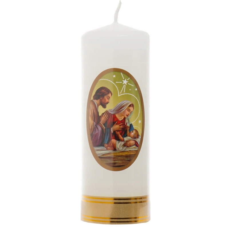 

Świeca Świeczka Bożonarodzeniowa Na Stół Wigilijny