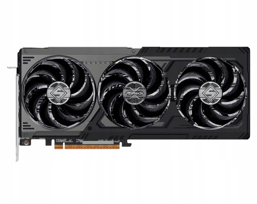 ASROCK AMD Radeon RX 9070 XT Steel Legend Dark 16GB GDDR6 256bit HDMI 3x DP — 10