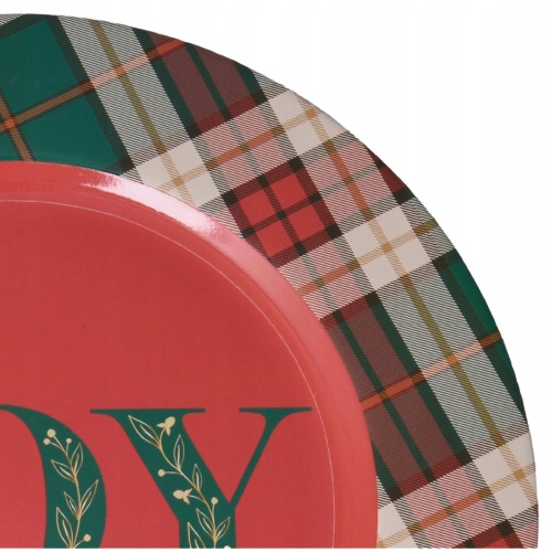 PODTALERZ ŚWIĄTECZNY Z Z NAPISEM JOY TACA PATERA Kod producenta PODTALERZ POD ŚWIECĘ PODSTAWKA