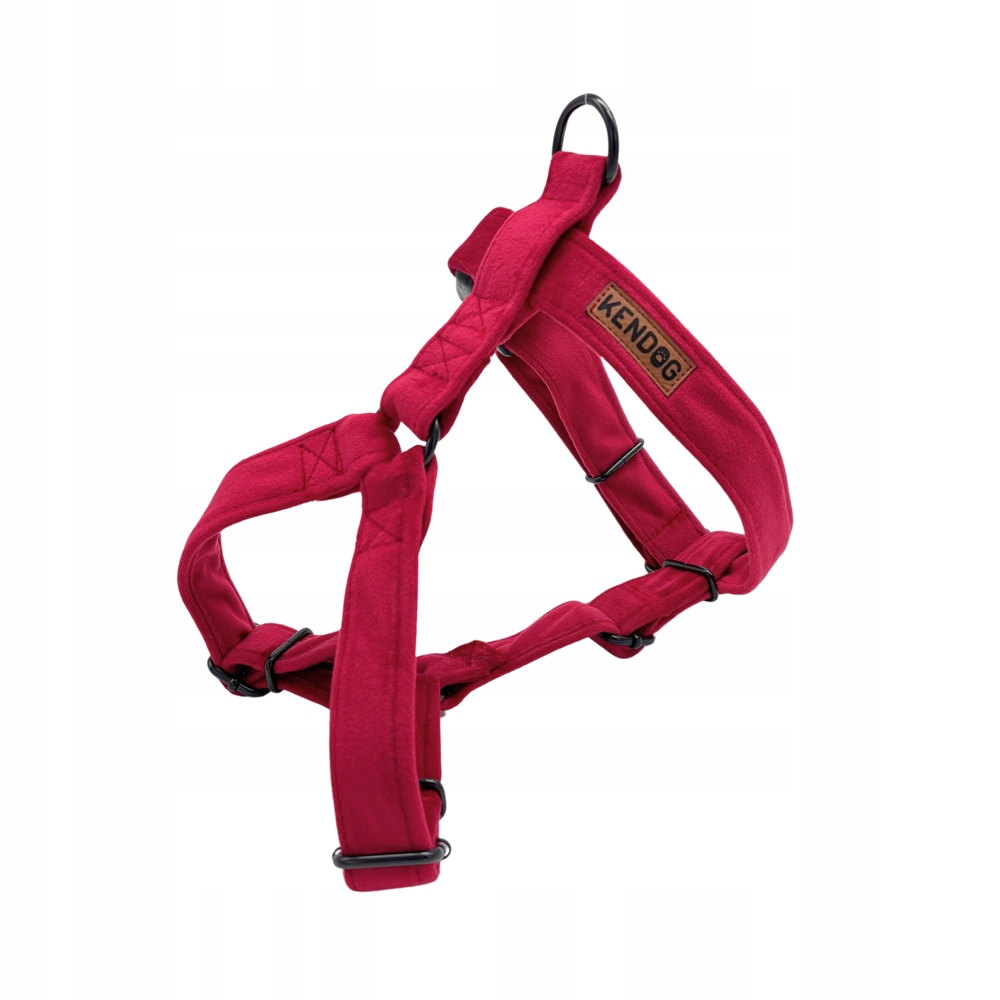 Levně KenDog postroj Guard Velvet Red Xs