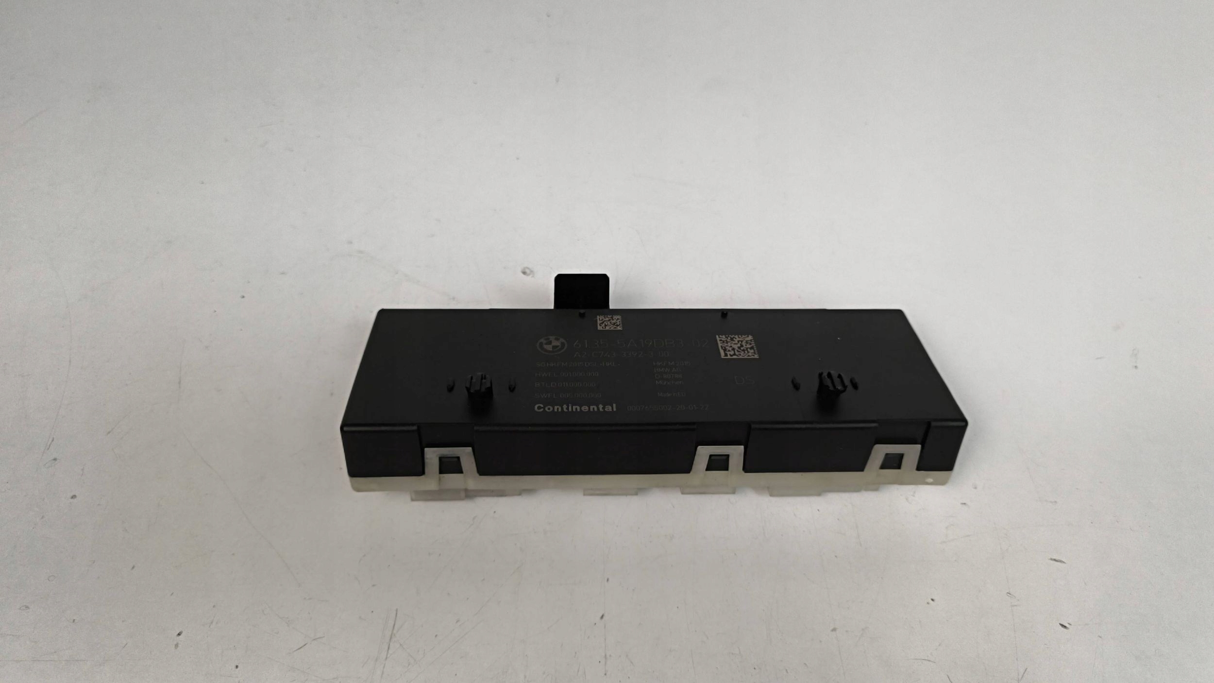 BMW 3 G20 G21 5A19DB3 module bonnet boot control unit