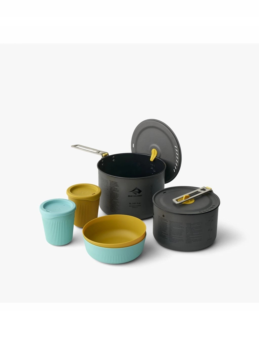 Sea To Summit sada nádobí Frontier Ul Two Pot Cook Set 6 kusů