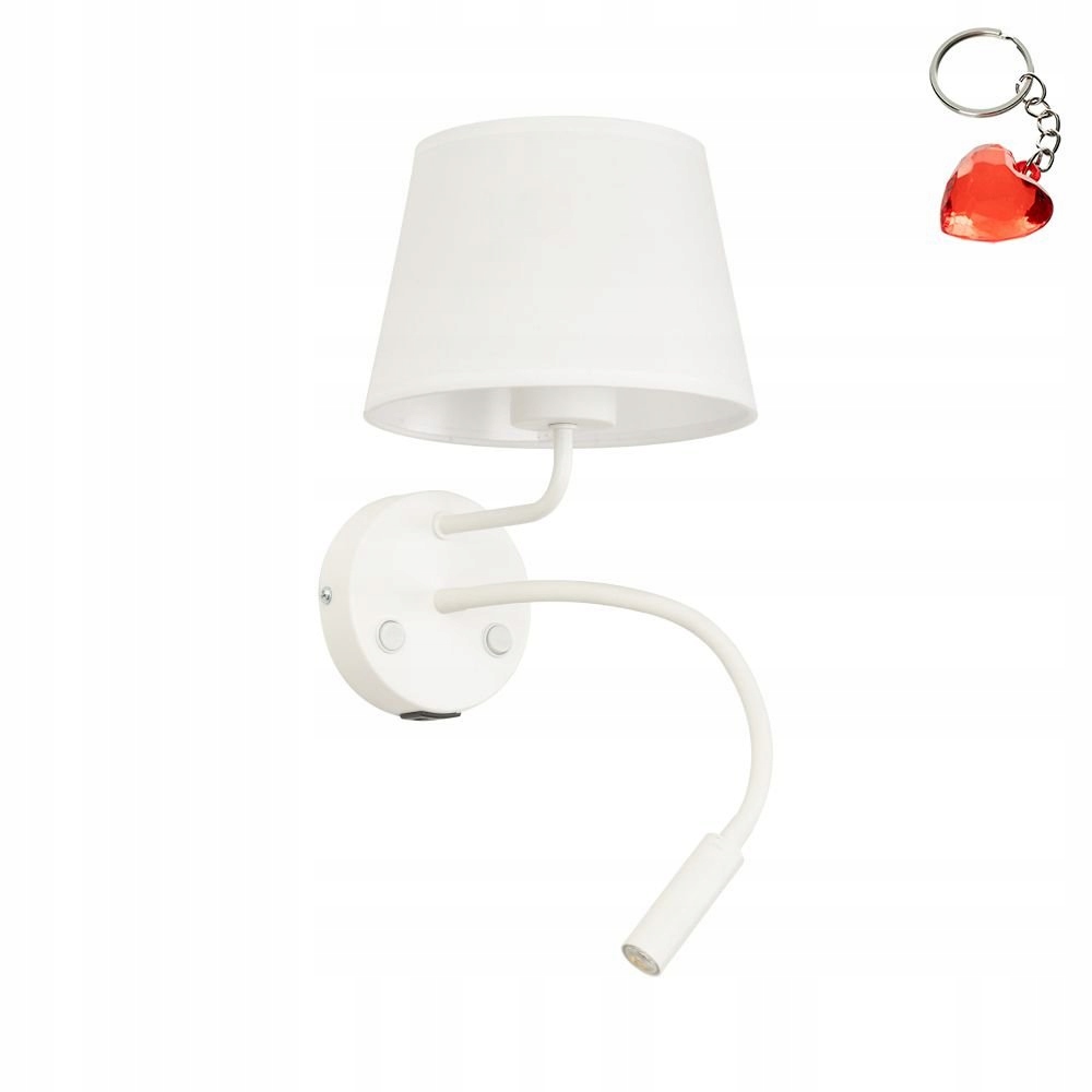 Nástenné svietidlo na čítanie s Usb Maja White 10204 Tk Lighting