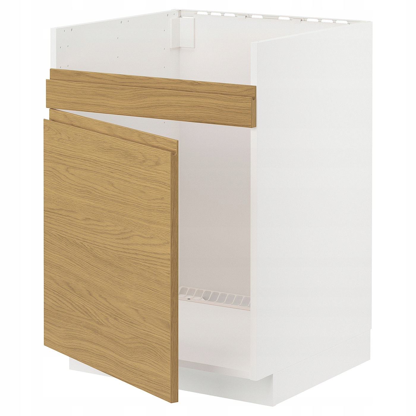 Szafka pod zlew 60x60 biała dąb kuchnia Havsen