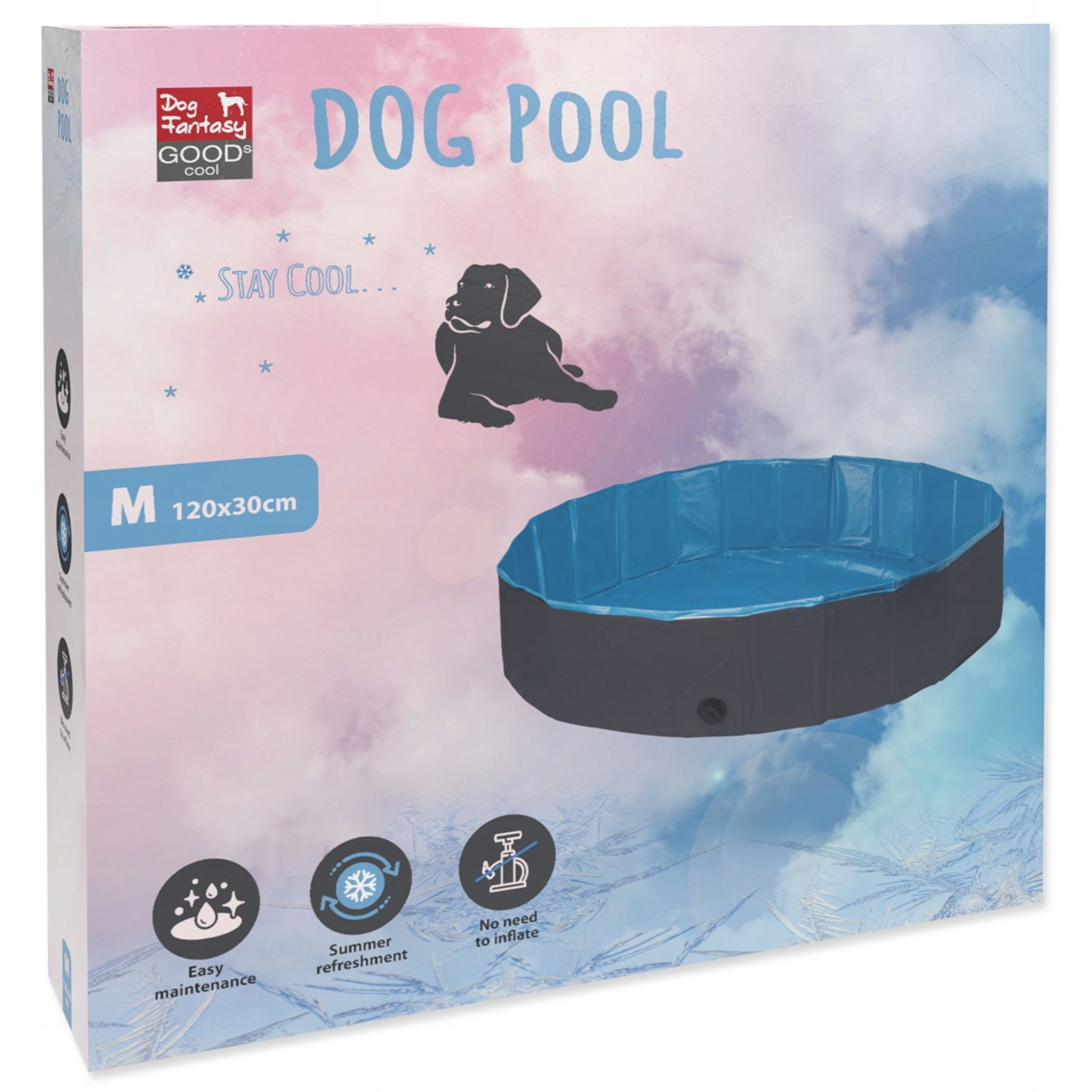 Levně Bazén Dog Fantasy kulatý 120x30cm