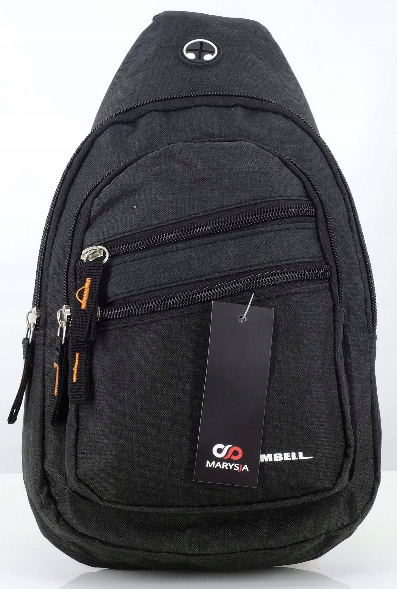 SASZETKA NA RAMIĘ UNIISEKS GRAFITOWA BAG REGULOWANY PASEK Cechy dodatkowe miejsce na telefon