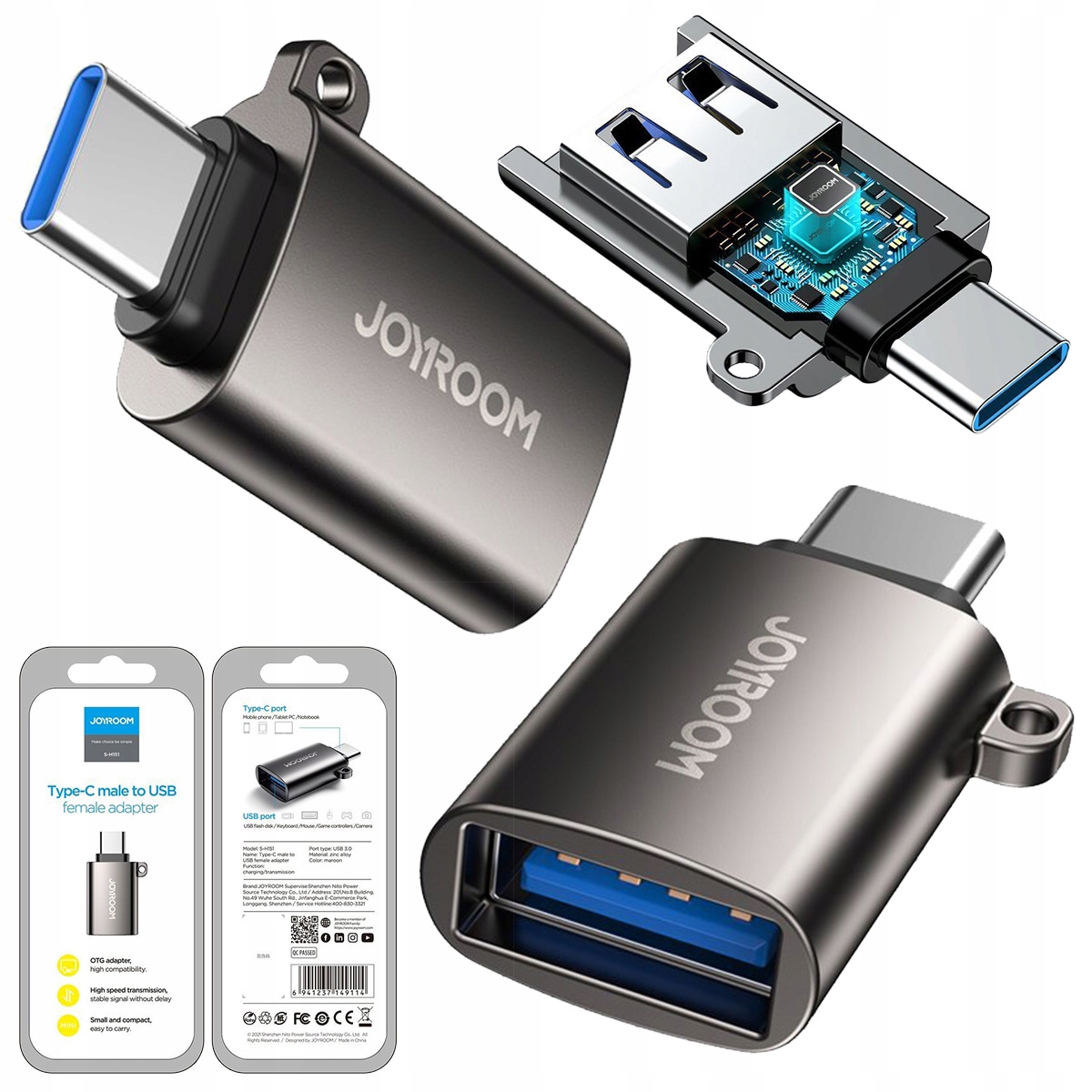 

Adapter Usb Otg Type-c Usb-c Przejściówka Joyroom
