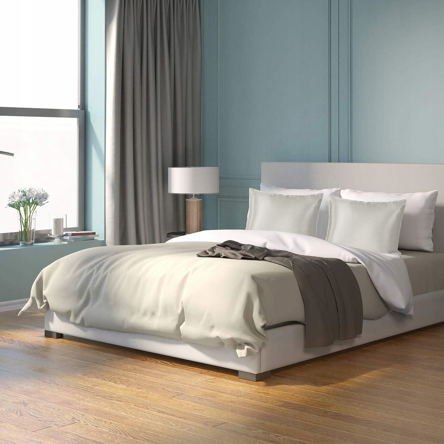 Jedwabna Poszewka na Poduszka/ę 40x40cm Biała Naturalny Jedwab Kod producenta poszewka Jedwabna