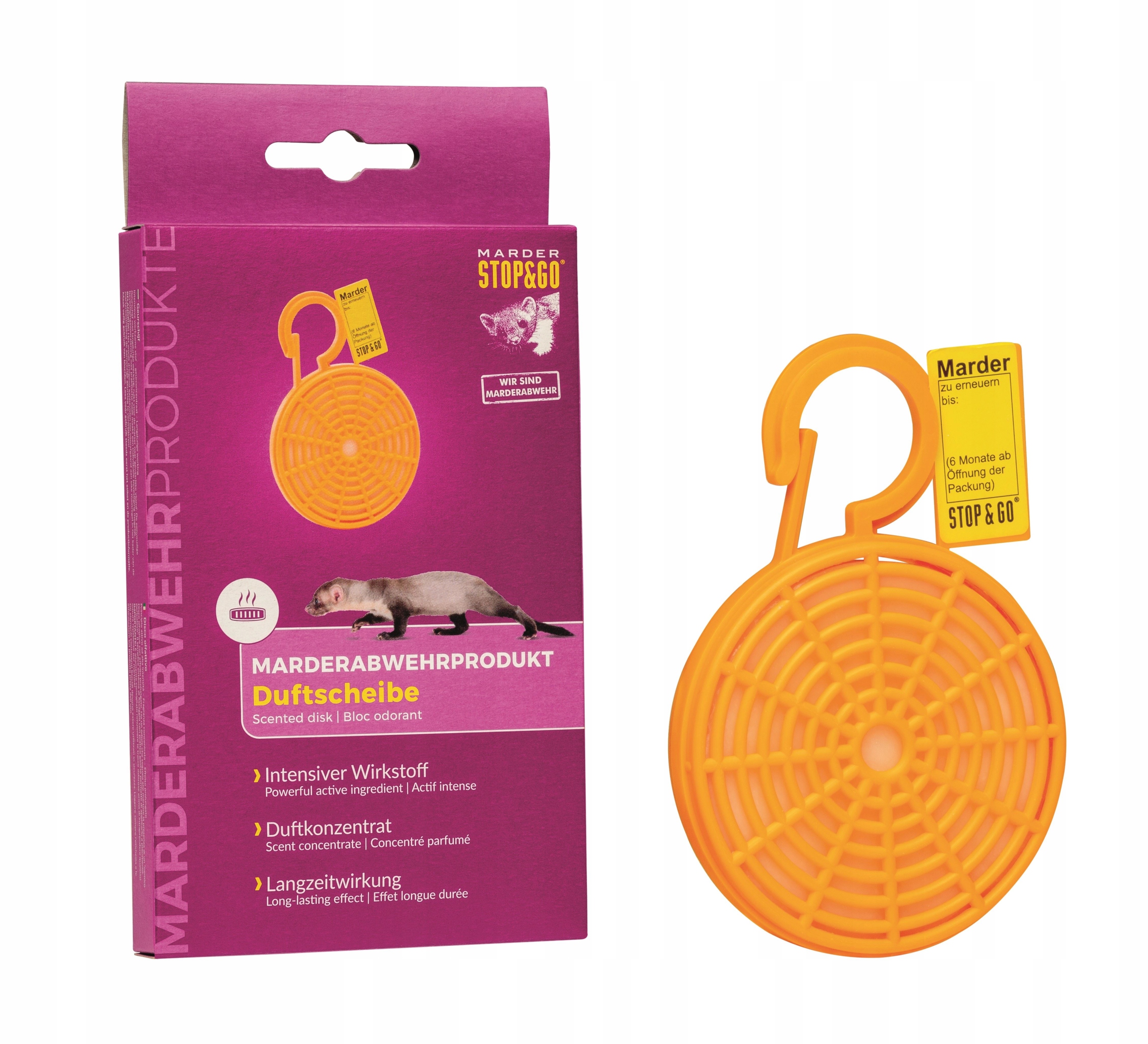 Krążek odstraszający kuny MARDER Stop&Go