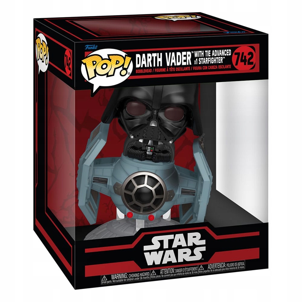 Funko Pop Deluxe figurka Star Wars 742 Darth Vader s Tie Advanced