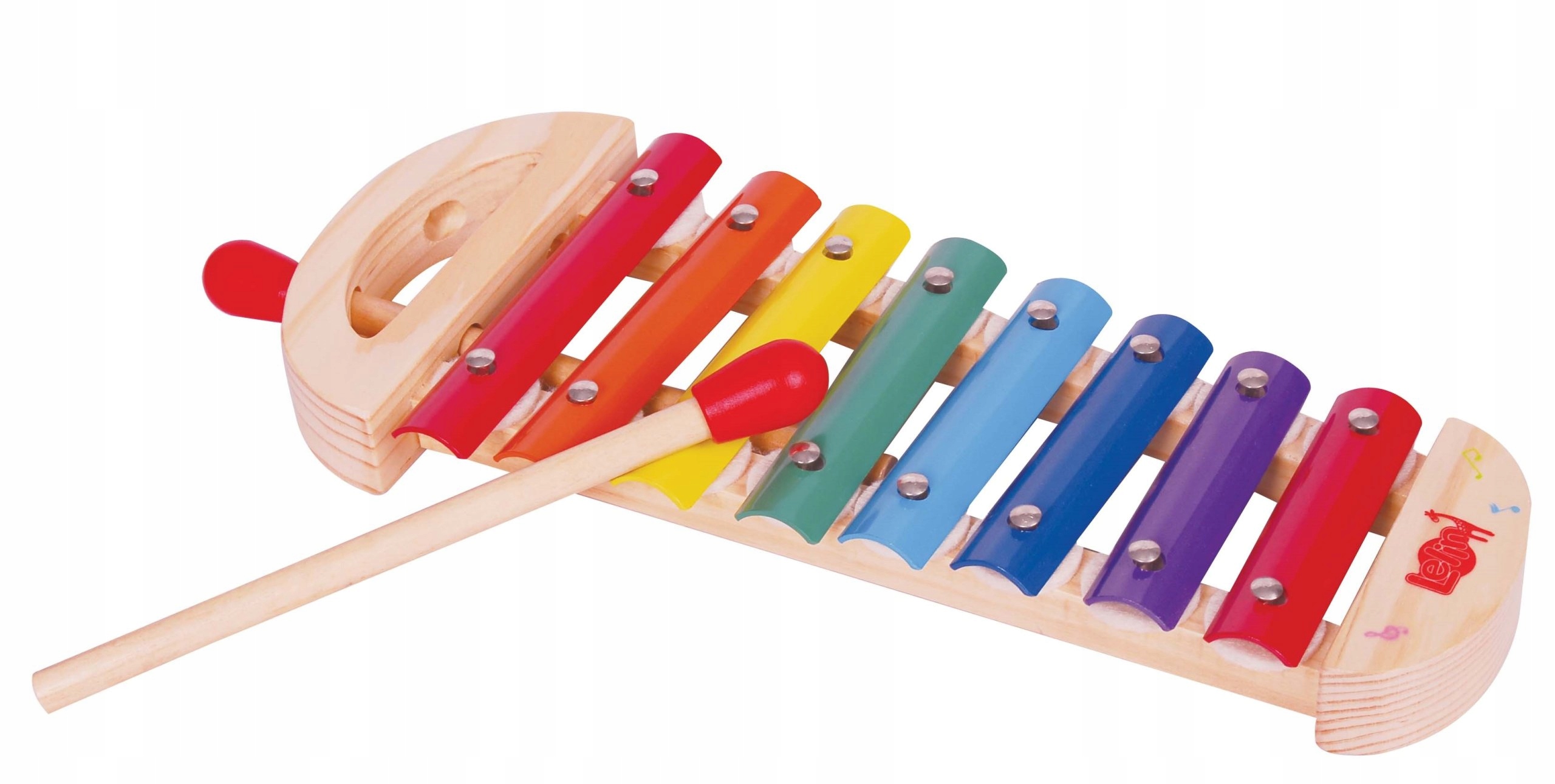 

Lelin Zabawki dla dzieci Drewniane cymbałki 8tonów