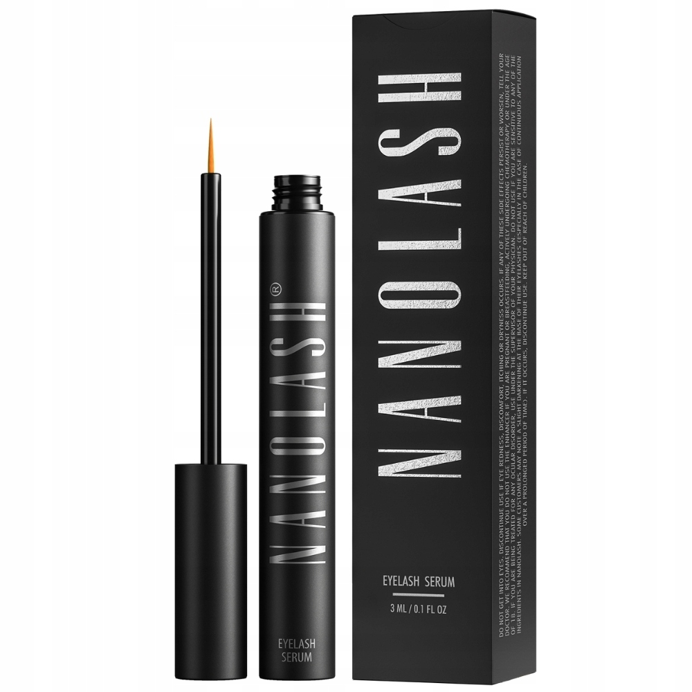 Nanolash Sérum na řasy 3 ml – Kondicionér pro růst, prodloužení a zahuštění řas