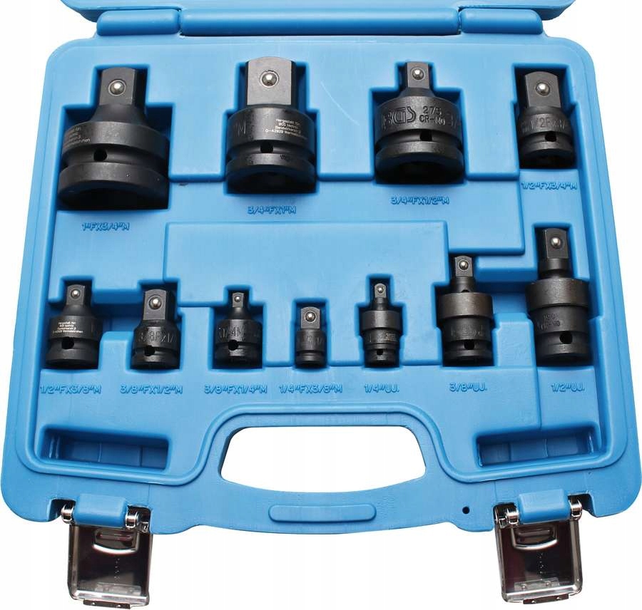Redukcje udarowe 1/4-1" 11cz. BGS B.25140