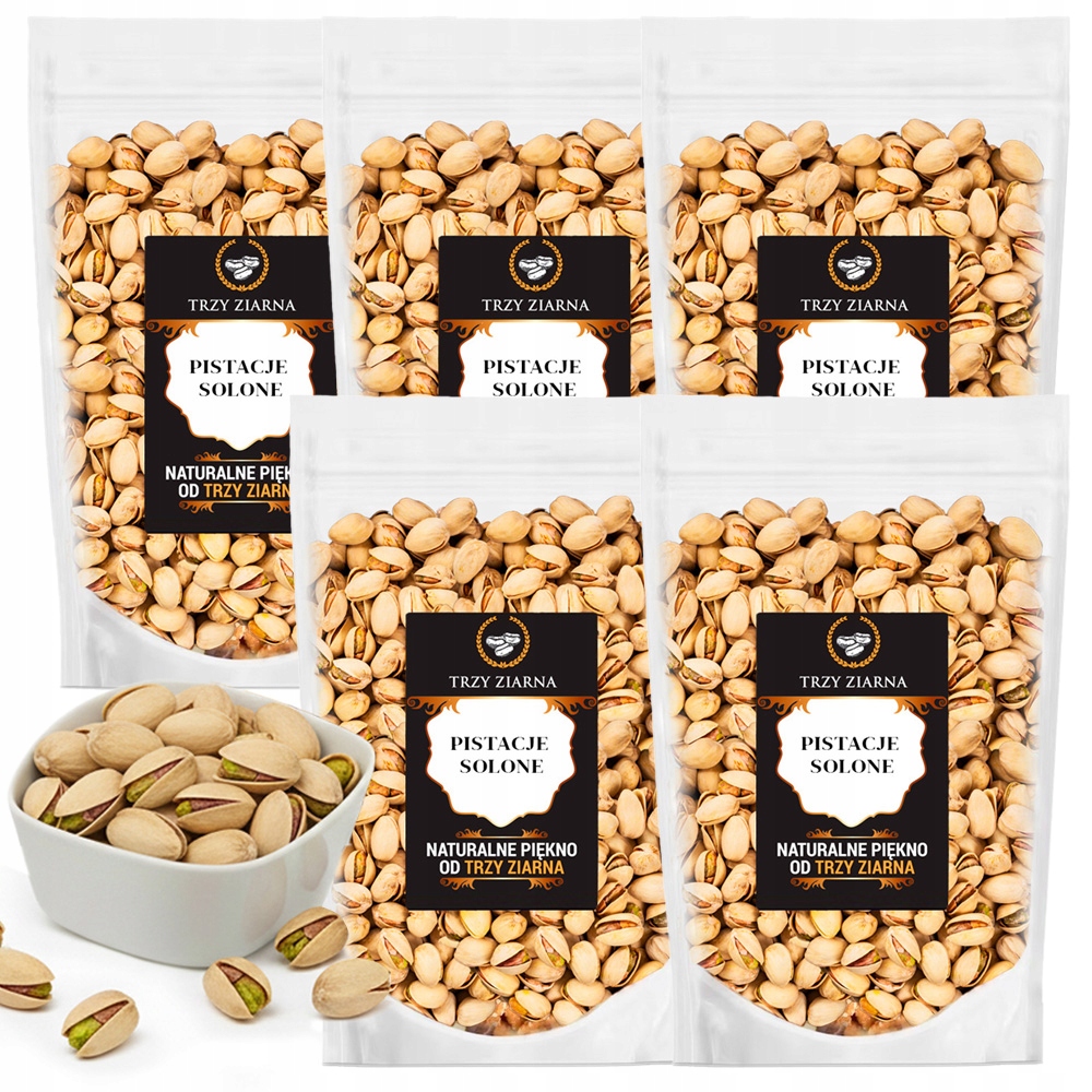 Pistácie Pražené Solené 5kg Přírodní velké čerstvé