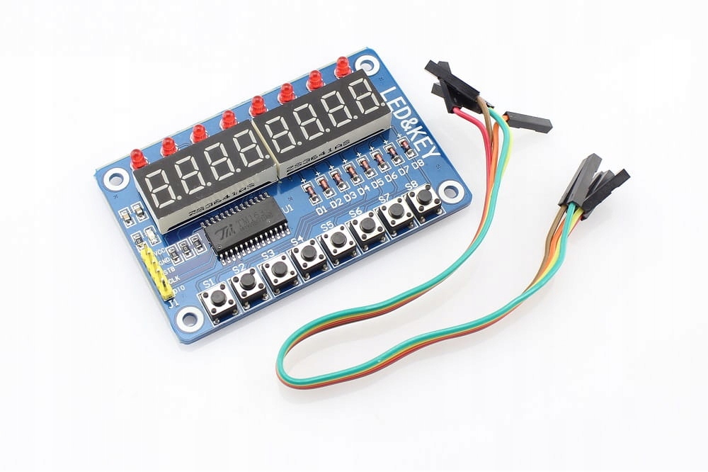 

Moduł Led Switch z TM1638 dla Arduino