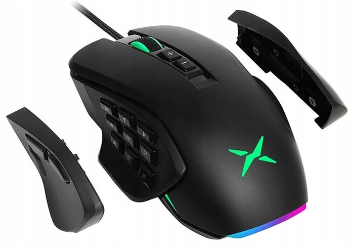 

Delux M631 Mysz gamingowa dla graczy Rgb 12400 Dpi